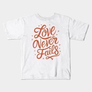 Unfailing Love Kids T-Shirt